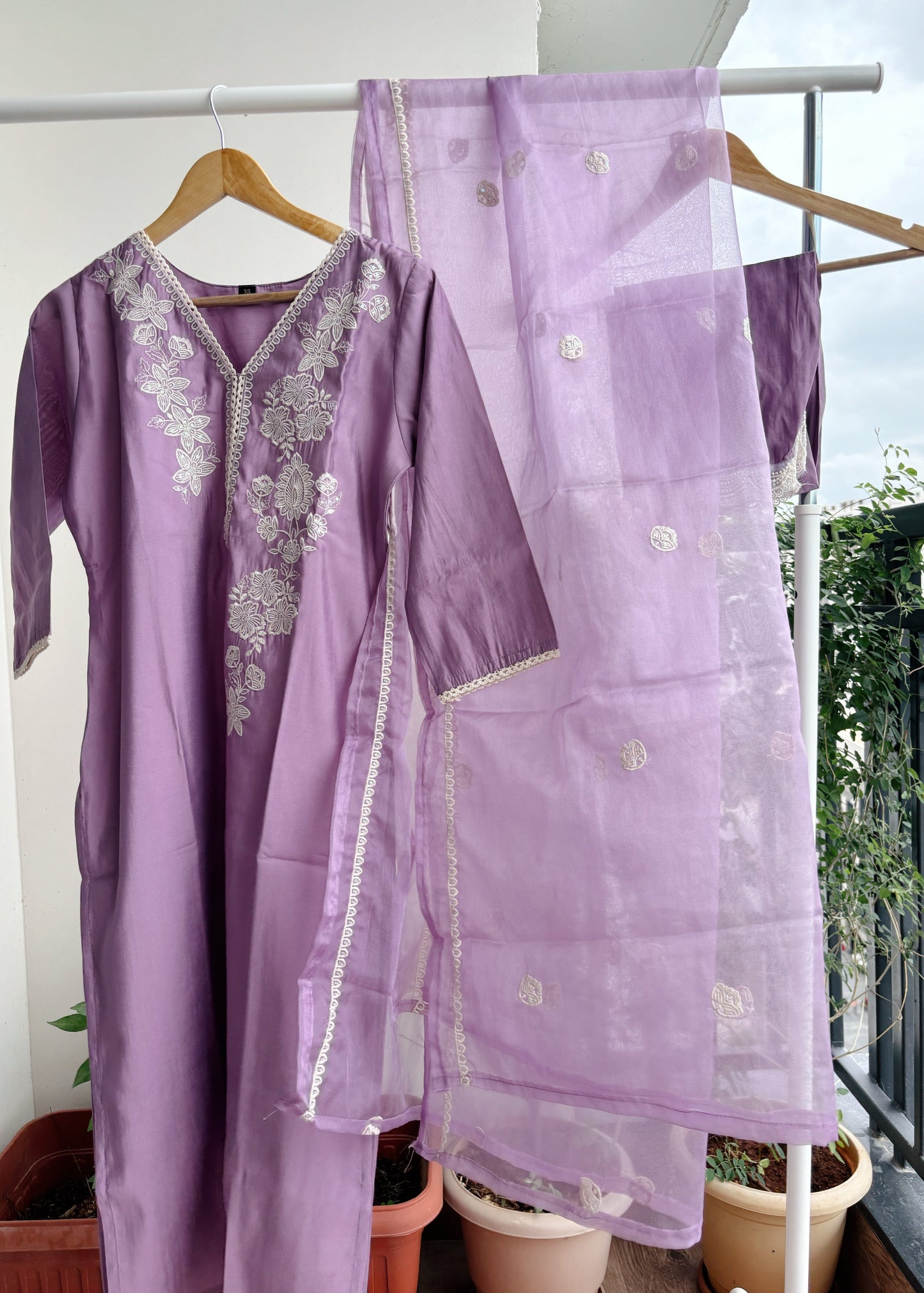 Lavender Suit Set