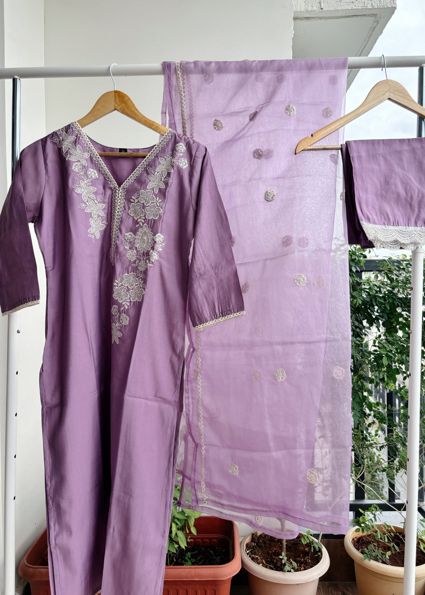 Lavender Suit Set