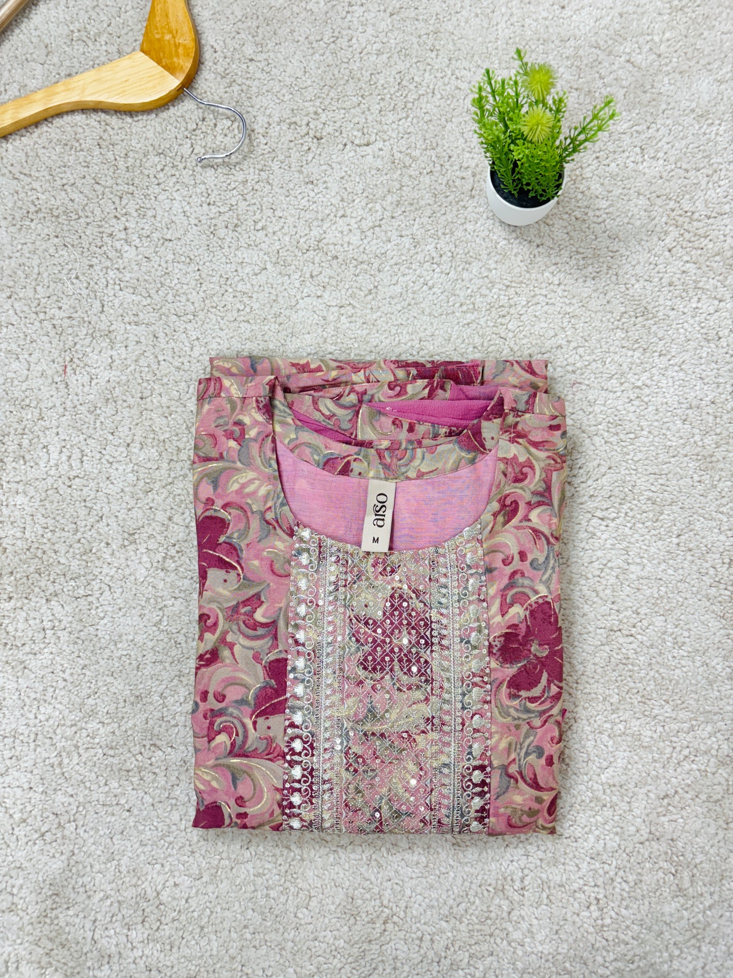 Pale Pink Suit Set
